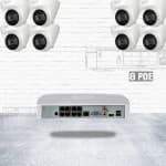Комплект видеонаблюдения IP 8-ми канальный Dahua-PoE-KIT50