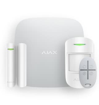 Комплект GSM Wi-Fi сигнализации Ajax StarterKit Plus черный