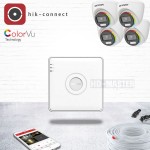 KIT40-ColorVu комплект видеонаблюдения Full HD на 4 камеры