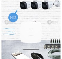 Комплекты видеонаблюдения - готовые системы от HD до 4K - Hd-master