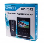 Комплект відеодомофона SEVEN DP-7574 KIT Black